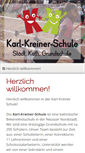Mobile Screenshot of karl-kreiner-schule.de